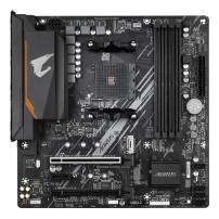 GIGABYTE B550M AORUS ELITE Scheda madre - CPU AMD Ryzen 5000, VRM a 5+3 fasi, fino a 4733 MHz DDR4, 1xPCIe 4.0 + 1xPCIe 3.0 M.2,