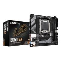GIGABYTE B650I AX Scheda madre - AMD Ryzen serie 9000, VRM a 5+2+1 fasi, fino a 6400 MHz DDR5 (OC), 1xPCIe 4.0 M.2, LAN 2,5 GbE,