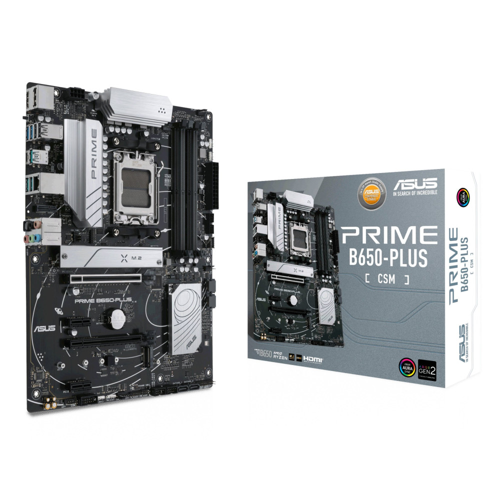 ASUS PRIME B650-PLUS-CSM AMD B650 Socket AM5 ATX ASUS PRIME B650-PLUS-CSM AMD B650 Socket AM5 ATX