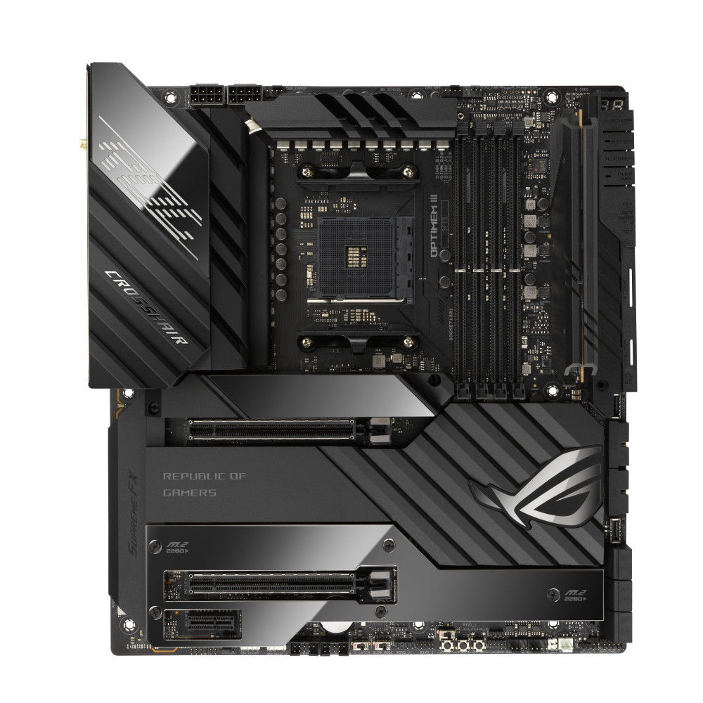 ASUS ROG Crosshair VIII Extreme AMD X570 Socket AM4 ATX esteso ASUS ROG Crosshair VIII Extreme AMD X570 Socket AM4 ATX esteso