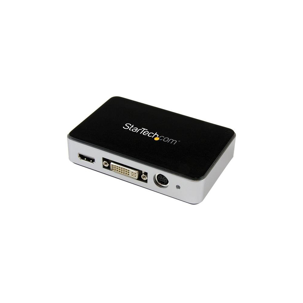 StarTech.com Scheda Acquisizione Video Grabber / Cattura video esterna USB 3.0 - HDMI / DVI / VGA / Component HD - 1080p 60fps StarTech.com Scheda Acquisizione Video Grabber / Cattura video esterna USB 3.0 - HDMI / DVI / VGA / Component HD - 1080p 60fps
