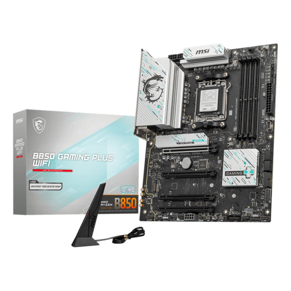 MSI B850 GAMING PLUS WIFI scheda madre AMD B850 Socket AM5 ATX MSI B850 GAMING PLUS WIFI scheda madre AMD B850 Socket AM5 ATX