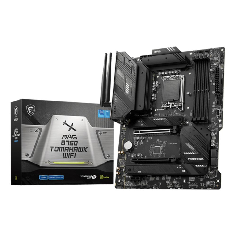 MSI MAG B760 TOMAHAWK WIFI scheda madre LGA 1700 ATX MSI MAG B760 TOMAHAWK WIFI scheda madre LGA 1700 ATX