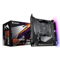 GIGABYTE B550I AORUS PRO AX Scheda madre - CPU AMD Ryzen 5000, VRM a 8 fasi, fino a 5300 MHz DDR4, 1xPCIe 4.0 + 1xPCIe 3.0 M.2, 