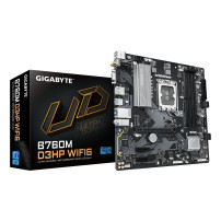 GIGABYTE B760M D3HP WIFI6 Scheda madre - Compatibile con CPU Intel Core di 14ª generazione, VRM digitale a 4+1+1 fasi, fino a 56
