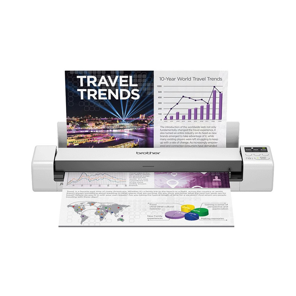 Brother DS-940DW scanner Scanner a foglio 600 x 600 DPI A4 Nero, Bianco Brother DS-940DW scanner Scanner a foglio 600 x 600 DPI A4 Nero, Bianco