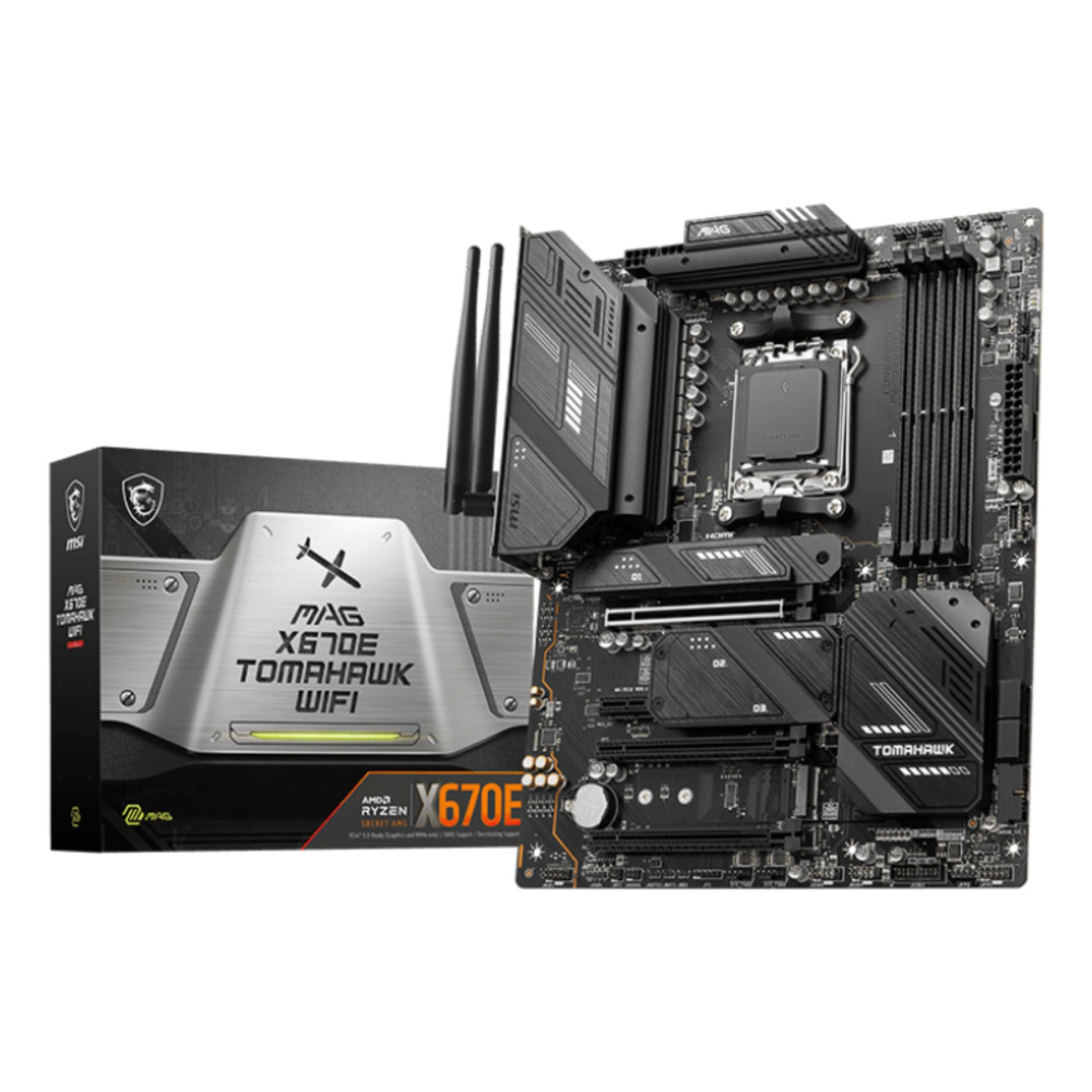 MSI MAG X670E TOMAHAWK WIFI scheda madre AMD X670 Socket AM5 ATX MSI MAG X670E TOMAHAWK WIFI scheda madre AMD X670 Socket AM5 ATX