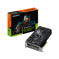 GIGABYTE GeForce RTX 5060 Ti WINDFORCE 16G Scheda Grafica – 16 GB GDDR7, 128 bit, PCI-E 5.0, 2572 MHz Frequenza del core, 3 x Di