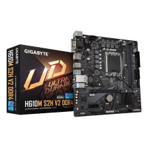 GIGABYTE H610M S2H V2 DDR4 Scheda madre - Supporta processori Intel Core 14th CPUs, 6+1+1 Hybrid Phases Digital VRM, up to 3200M