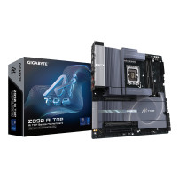 GIGABYTE Z890 AI TOP Scheda madre - CPU Intel Core Ultra (Serie 2), VRM a 16+1+2 fasi, fino a 9500 MHz DDR5 (OC), 1xPCIe 5.0 + 3
