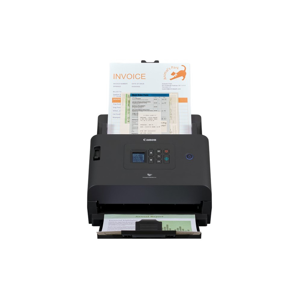 Canon imageFORMULA DR-S250N Scanner a foglio 600 x 600 DPI A4 Nero Canon imageFORMULA DR-S250N Scanner a foglio 600 x 600 DPI A4 Nero