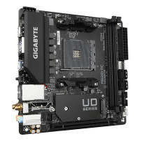 GIGABYTE A520I AC Scheda madre - Supporta CPU AMD Ryzen 5000 Series AM4, VRM digitale a 6 fasi, fino a 5300MHz DDR4 (OC), 1xPCIe