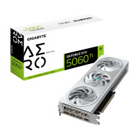 GIGABYTE GeForce RTX 5060 Ti AERO OC 8G Scheda Grafica – 8 GB GDDR7, 128 bit, PCI-E 5.0, 2647 MHz Frequenza del core, 3 x Displa