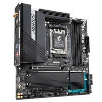 GIGABYTE B650M AORUS ELITE AX Scheda madre - AMD Ryzen serie 9000, VRM a 12+2+1 fasi, fino a 8000 MHz DDR5 (OC), 1xPCIe 5.0 + 1x
