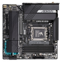 GIGABYTE B650M AORUS ELITE AX Scheda madre - AMD Ryzen serie 9000, VRM a 12+2+1 fasi, fino a 8000 MHz DDR5 (OC), 1xPCIe 5.0 + 1x