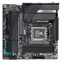GIGABYTE B650M AORUS ELITE AX Scheda madre - AMD Ryzen serie 9000, VRM a 12+2+1 fasi, fino a 8000 MHz DDR5 (OC), 1xPCIe 5.0 + 1x