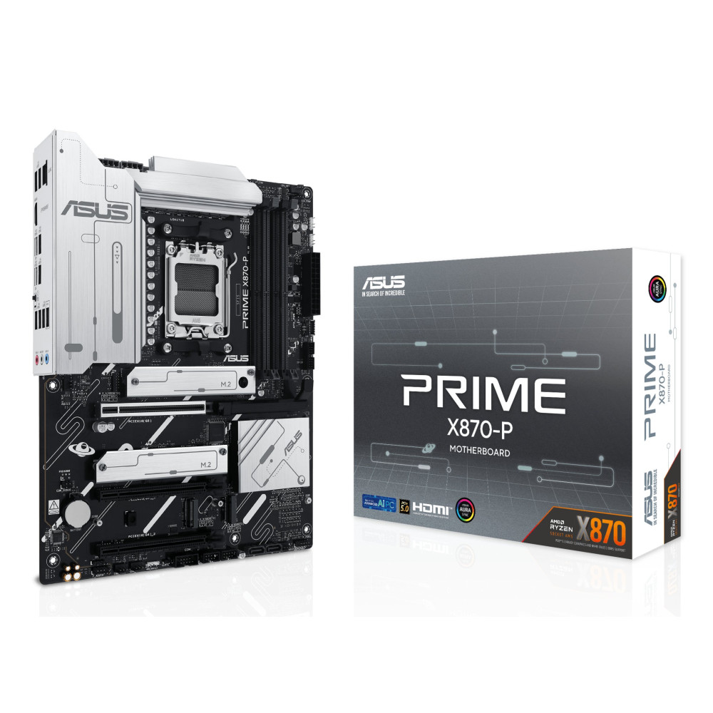 ASUS PRIME X870-P AMD X870 Socket AM5 ATX