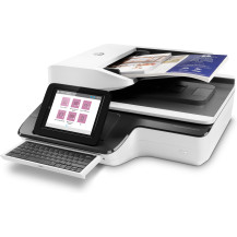 HP Scanjet Enterprise Flow N9120 fn2 Scanner a piano e ADF 600 x 600 DPI A3 Nero, Bianco