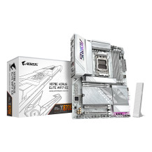 GIGABYTE X870E AORUS ELITE WIFI7 ICE Scheda madre - Supporta CPU AMD Ryzen 9000, VRM digitale a 16+2+2 fasi, fino a 8200 MHz DDR