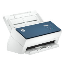 HP ScanJet Enterprise Flow 9000 s1 Scanner con ADF + alimentatore di fogli 600 x 600 DPI A3 Blu, Bianco