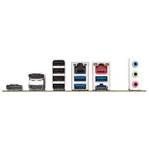 GIGABYTE Q870M D3H Scheda Madre - CPU Intel Core Ultra (Serie 2), VRM a 4+1+2 fasi, fino a 9066MHz DDR5 (O.C), 2xPCIe 4.0 M.2, L