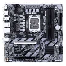 GIGABYTE Q870M D3H Scheda Madre - CPU Intel Core Ultra (Serie 2), VRM a 4+1+2 fasi, fino a 9066MHz DDR5 (O.C), 2xPCIe 4.0 M.2, L