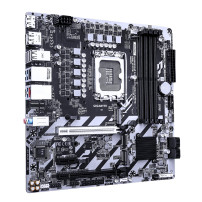 GIGABYTE Q870M D3H Scheda Madre - CPU Intel Core Ultra (Serie 2), VRM a 4+1+2 fasi, fino a 9066MHz DDR5 (O.C), 2xPCIe 4.0 M.2, L