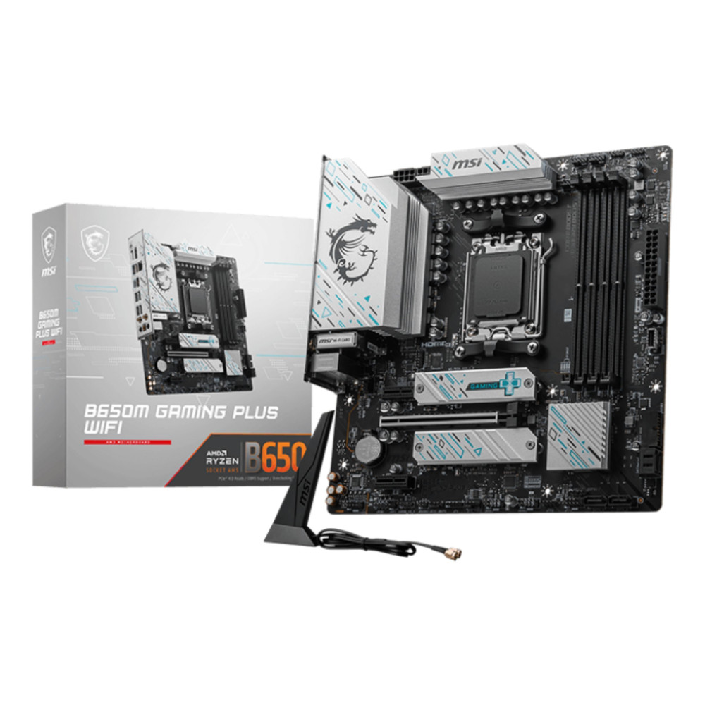 MSI B650M GAMING PLUS WIFI scheda madre AMD B650 Socket AM5 micro ATX