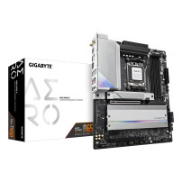 GIGABYTE B650 AERO G Scheda madre - Supporta CPU AMD Ryzen serie 9000, fino a 8000 MHz DDR5 (OC), 1xPCIe 5.0 + 2xPCIe 4.0 M.2, L