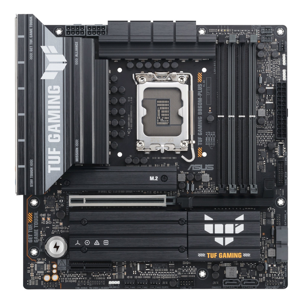 ASUS TUF GAMING B860M-PLUS Intel B860 LGA 1851 (Socket V1) micro ATX