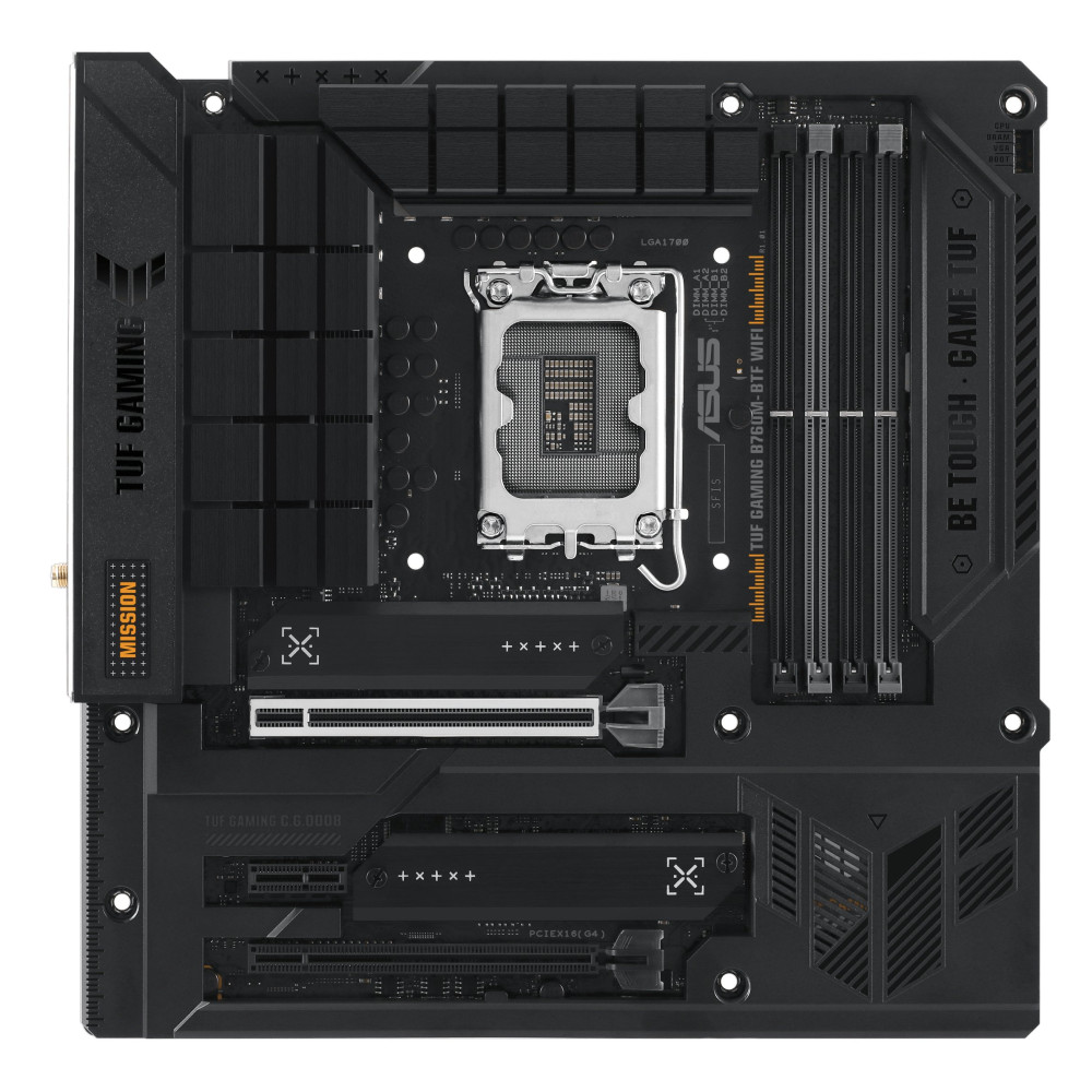 ASUS TUF GAMING B760M-BTF WIFI Intel B760 LGA 1700 micro ATX