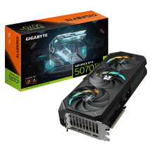 GIGABYTE GeForce RTX 5070 Ti GAMING 16G Scheda grafica - 16 GB GDDR7, 256 bit, PCI-E 5.0, Frequenza core 2452 MHz, 3 x DP 2.1b, 