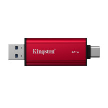 Kingston Technology 2TB Dual USB-A/C Portable SSD, Up to 1050MB/s USB 3.2 Gen 2