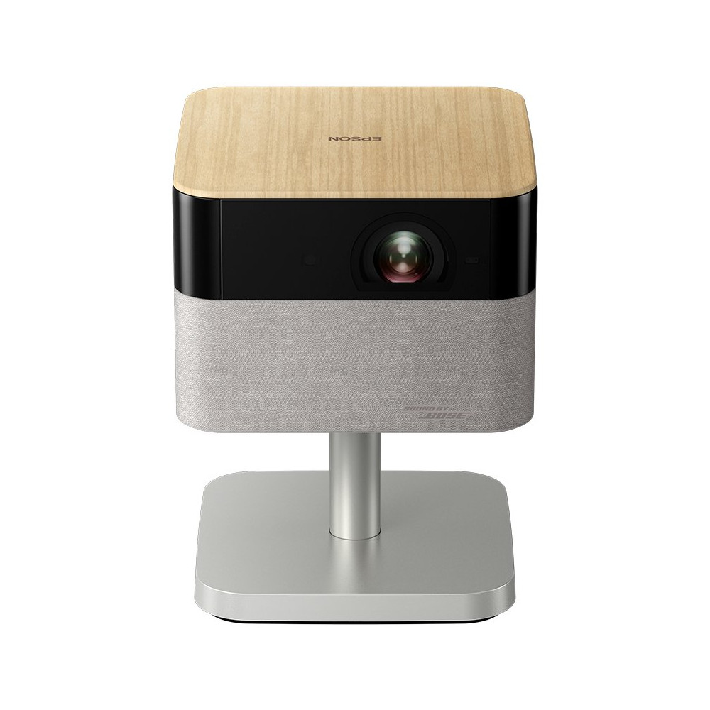 Epson EF-72 Proiettore a raggio standard 1000 ANSI lumen 3LCD 4K (4096x2400) Nero, Quercia, Argento