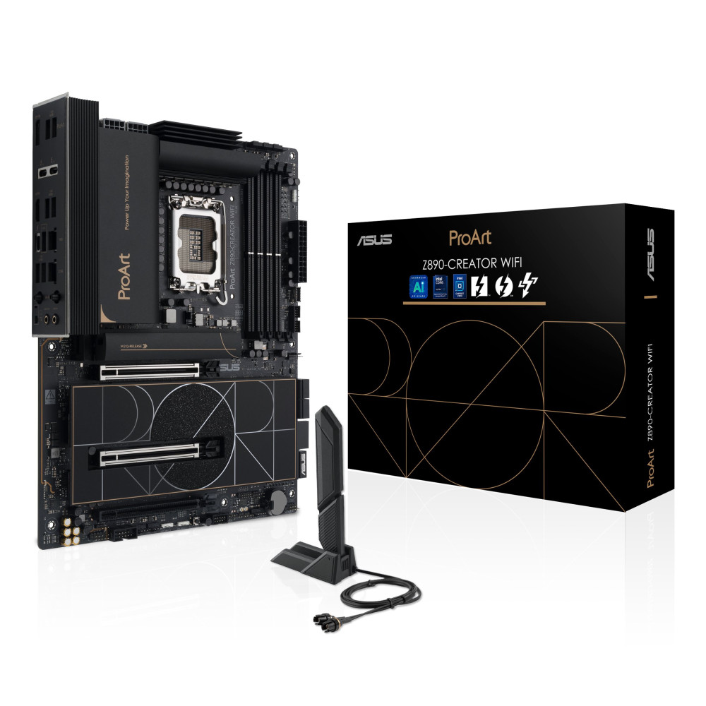 ASUS PROART Z890-CREATOR WIFI Intel Z890 LGA 1851 (Socket V1) ATX