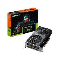 GIGABYTE GeForce RTX 5050 WINDFORCE OC 8G Scheda Grafica - 8GB GDDR6, 128bit, PCI-E 5.0, 2587MHz Frequenza core, 2 x DP, 2 x HDM