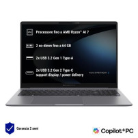 NB ASUS Commercial NX P Copilot+PC PM3606CKA-MB0185X 16" Ryzen AI R5-330 16GB SSD512GB W11P 90NX0981-M006D0 ASUS