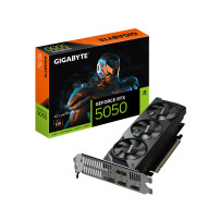 GIGABYTE GeForce RTX 5050 OC Low Profile 8G Scheda Grafica - 8GB GDDR6, 128bit, PCI-E 5.0, 2587MHz Frequenza core, 2 x DP, 2 x H