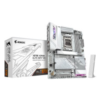 GIGABYTE X870E AORUS ELITE WIFI7 ICE Scheda madre - Supporta CPU AMD Ryzen 9000, VRM digitale a 16+2+2 fasi, fino a 8200 MHz DDR