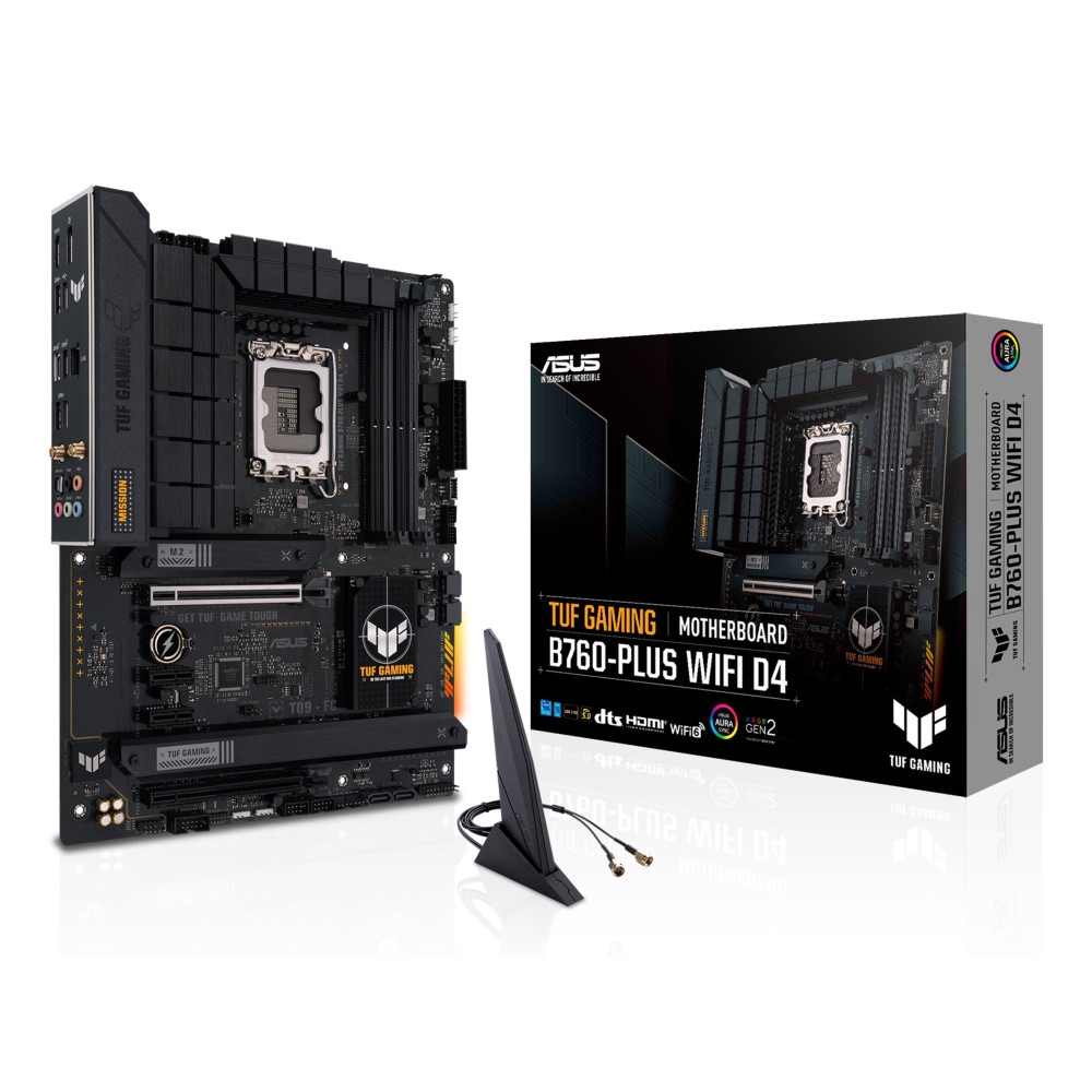 ASUS TUF GAMING B760-PLUS WIFI D4 Intel B760 LGA 1700 ATX