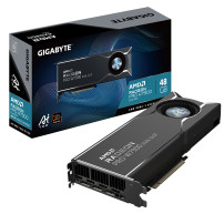 GIGABYTE Radeon PRO W7900 Dual Slot AI TOP 48G Scheda Grafica - 48GB GDDR6, 384 bit, PCI-E 4.0, 3 x DisplayPort 2.1, W7900 AI TO
