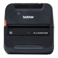 Brother RJ-4250WB documento ed etichetta
