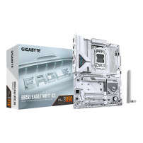GIGABYTE B850 EAGLE WIFI7 ICE Scheda madre - CPU AMD Ryzen serie 9000, VRM digitale a 8+2+2 fasi, fino a 8200 MHz DDR5 (O.C.), 1