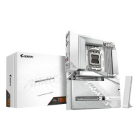 GIGABYTE B850 AORUS STEALTH ICE Scheda Madre – CPU AMD Ryzen serie 9000, VRM digitale a 14+2+2 fasi, fino a 8200 MHz DDR5 (OC), 