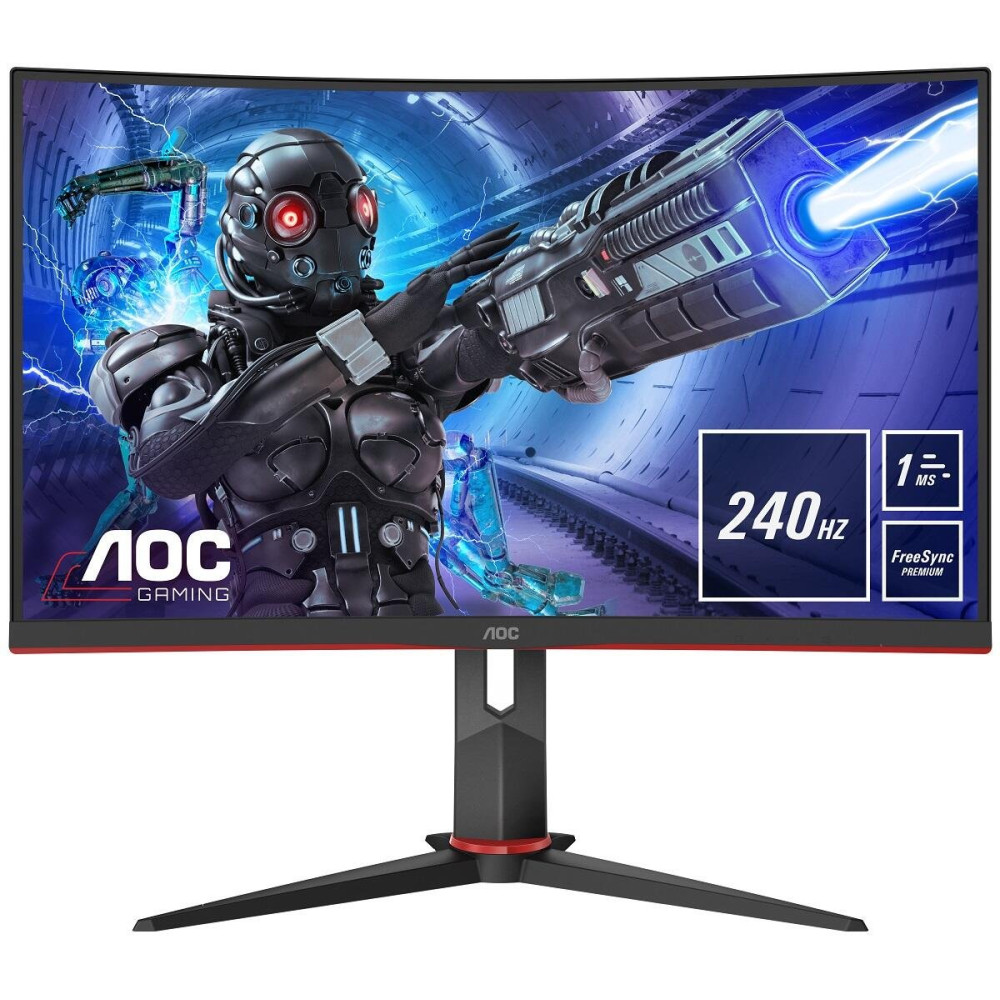 Monitor di gioco curvo AOC C32G2ze 80 cm (31,5 pollici) Monitor di gioco curvo AOC C32G2ze 80 cm (31,5 pollici)