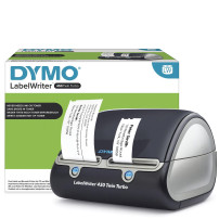 Etichetta Dymo® Writer 450 Twin Turbo, stampante per etichette con 2 piante da stampa per etichette fino a 60 mm di larghezza