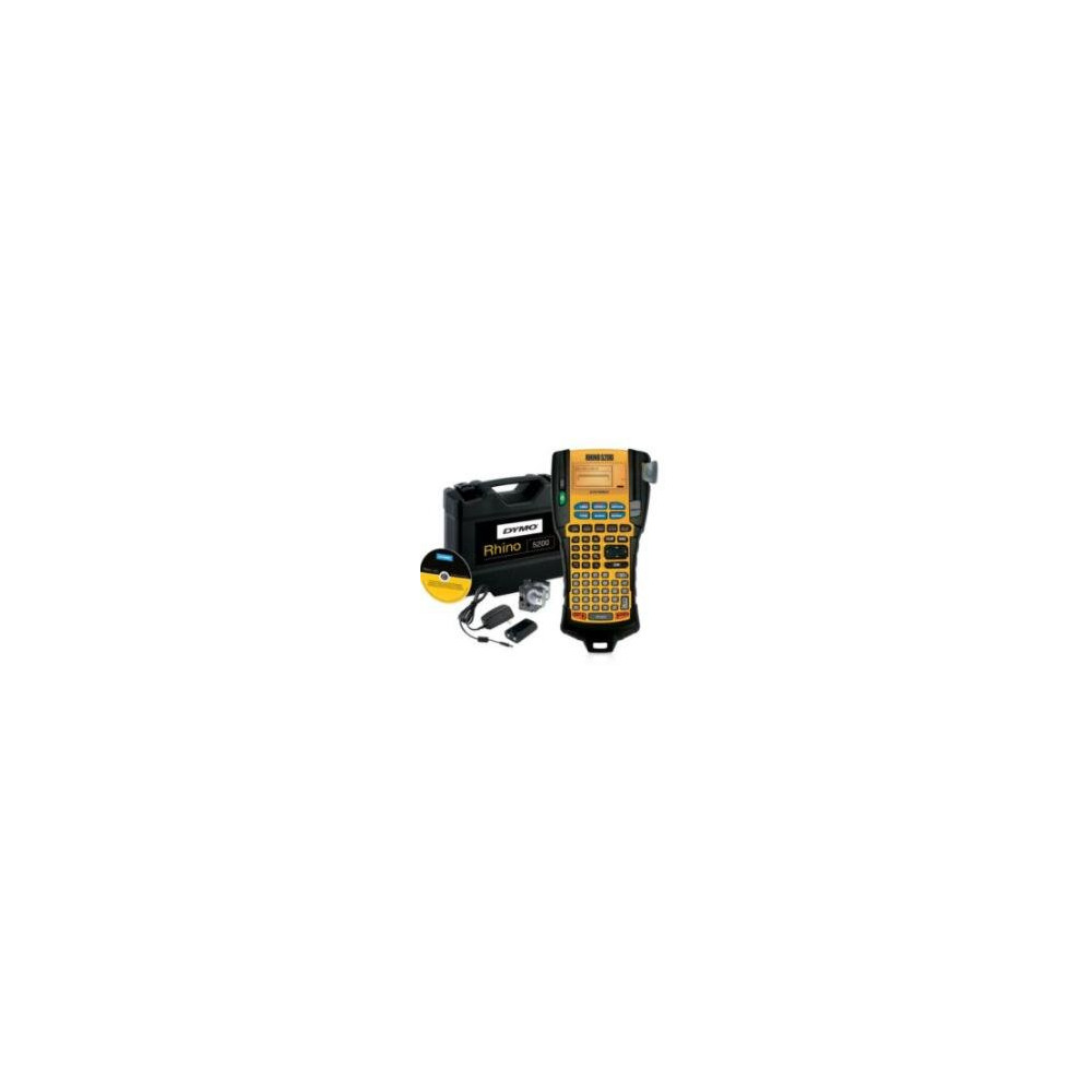 Dymo® Rhino 5200 - Etichetta industriale, tastiera ABC, nel set valigia Dymo® Rhino 5200 - Etichetta industriale, tastiera ABC, nel set valigia