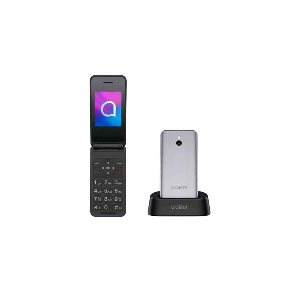 ALCATEL 3082X 2.4" CLAMSHELL 4G LTE ITALIA METALLIC SILVER