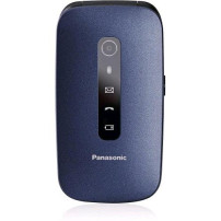 PANASONIC KX-TU550EXC 4G SENIOR PHONE 2,8" CLAMSHELL FOTOCAMERA 1.2MPx 300 ORE STANDBY 4G LTE ITALIA BLU