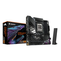 GIGABYTE X870M AORUS ELITE WIFI7 Scheda Madre – Supporta CPU AMD Ryzen 9000, VRM digitale a 14+2+2 fasi, fino a 8200 MHz DDR5 (O
